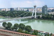 The UFO Bridge of Bratislava